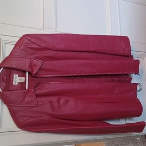 Red Leather Jacket